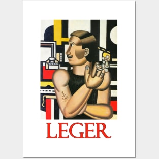 The Mechanic by Fernand Leger Posters and Art